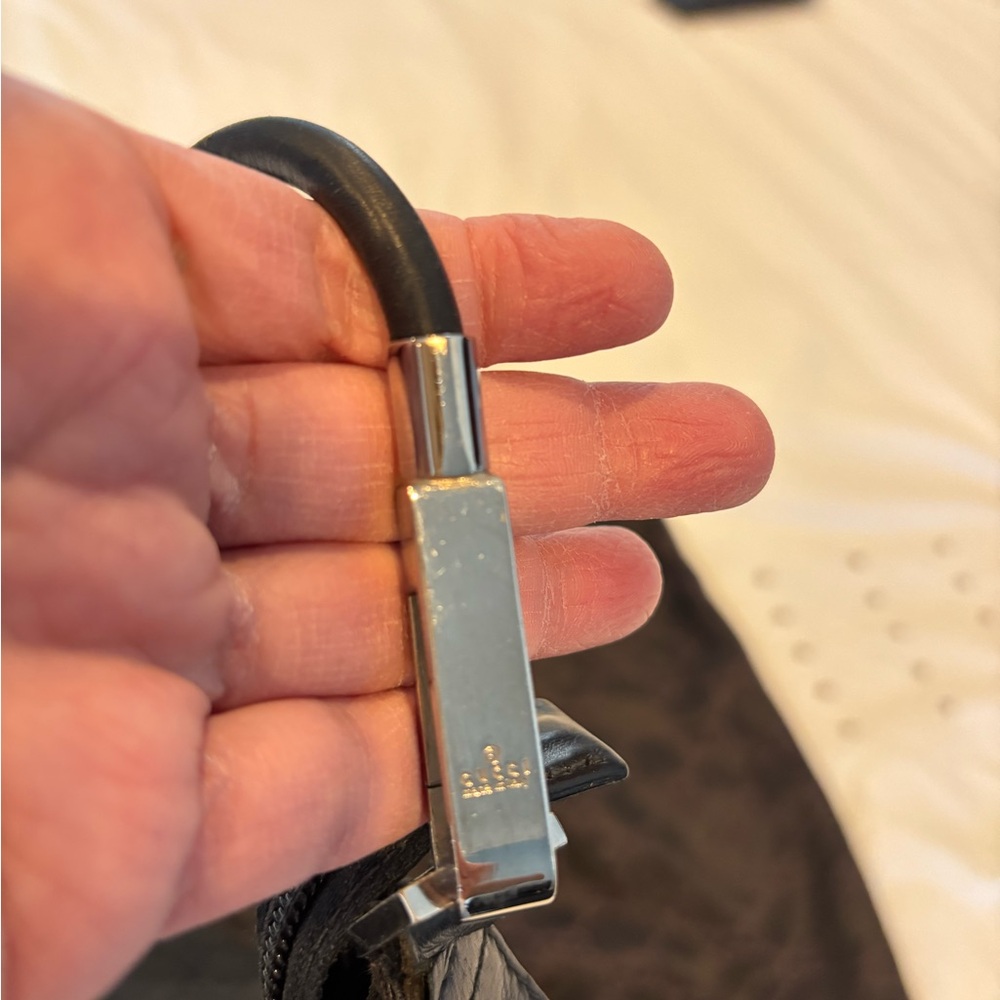 Gucci Black Monogram Shoulder Bag - Picture 2 of 8